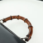 Gucci Vintage Bamboo Handle Bag Patent leather - image 16