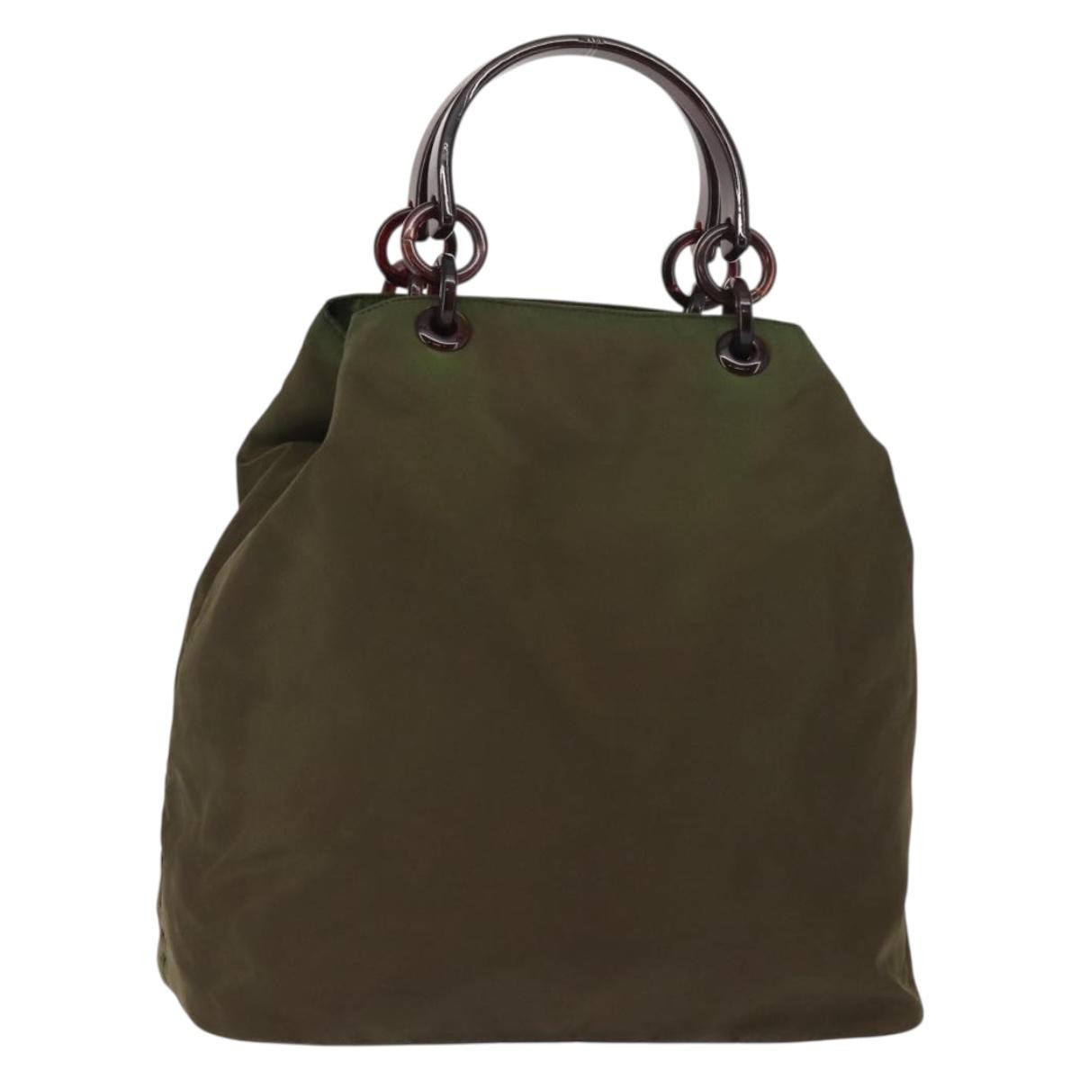 Prada Resin Handle Tote Tessuto - image 1