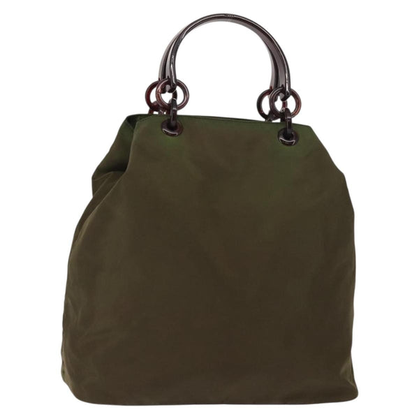 Prada Resin Handle Tote Tessuto - image 1