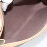 Christian Dior Vintage Honeycomb Zip Pouch Canvas and Leather - image 5
