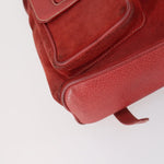Gucci Vintage Bamboo Backpack Suede Medium - image 9