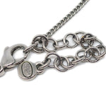 Chanel CC Cluster Drop Pendant Necklace Metal with Crystals - image 4