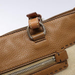 Prada Vintage Convertible Tote Canvas and leather - image 14