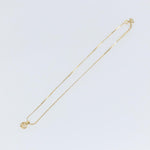 Christian Dior CD Round Pendant Necklace Metal - image 1