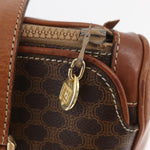 Celine Vintage Macadam Handbag Canvas and Leather - image 13
