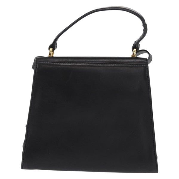 Salvatore Ferragamo Vintage Vara Bow Top Handle Bag Leather Mini