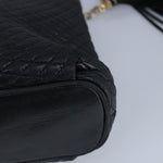 Bally Vintage Chain Shoulder Bag Quilted Leather - image 11