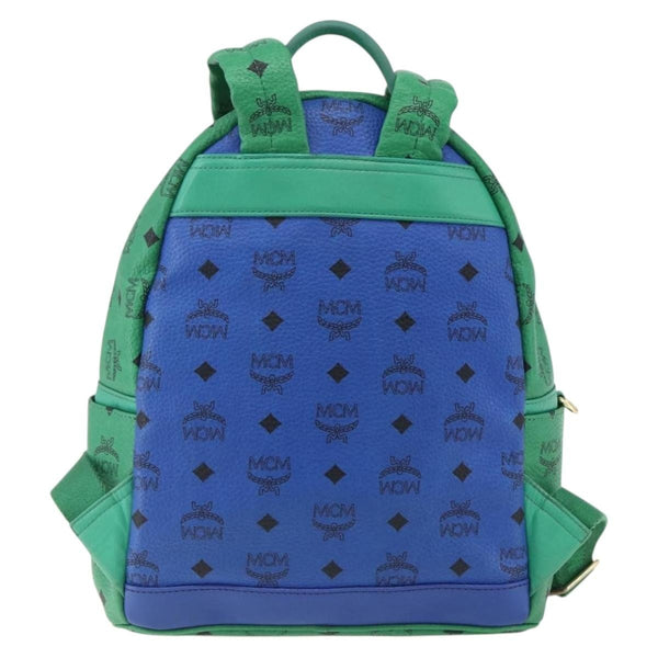 MCM Vintage Vicetos Backpack PVC Leather