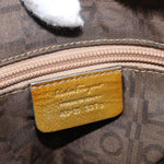 Salvatore Ferragamo Gancini handbag Suede - image 6