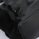 Gucci Vintage Bamboo Backpack Suede and Leather - image 10