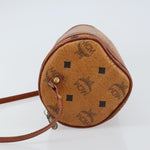 MCM Visetos Shoulder bag Canvas and Leather - image 4
