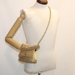 Chanel Vintage CC Chain Flap Bag Quilted Lambskin Mini - image 15