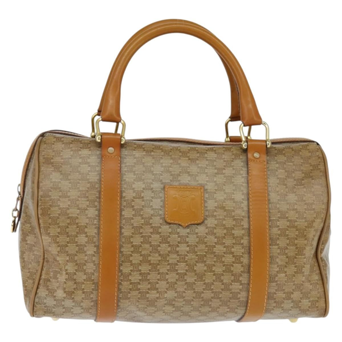 Celine Vintage Duffle Bag Macadam Coated Canvas Medium - image 1