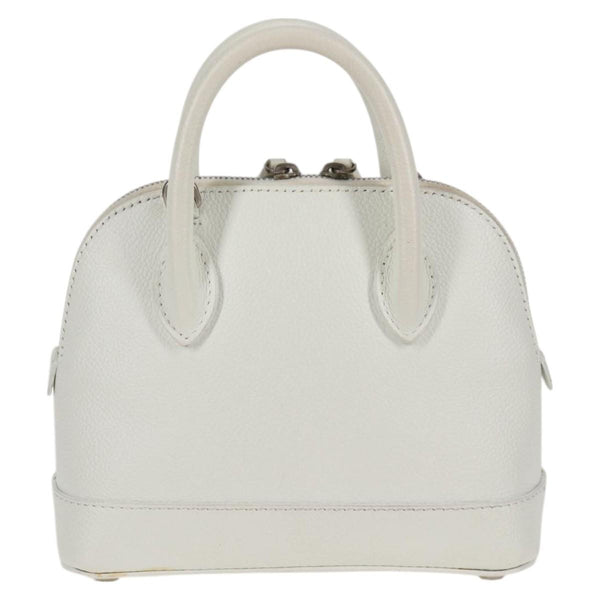 Balenciaga Logo Ville Bag Leather XXS