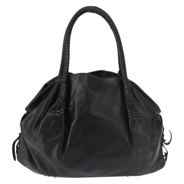 Salvatore Ferragamo Gancini Tote Leather