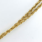 Chanel Vintage Double CC Pendant Necklace Metal - image 4