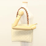 Chanel Vintage CC Tote Leather Small - image 14