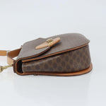 Celine Vintage Macadam Shoulder Bag Canvas and Leather - image 4