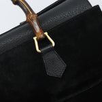 Gucci Bamboo tote bag Suede - image 20
