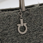 Salvatore Ferragamo Gancini handbag Wool - image 12