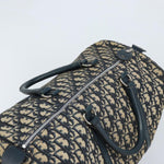 Christian Dior Vintage Trotter Boston Bag Diorissimo Canvas Large - image 6