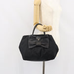Prada Bow Tote Tessuto with Leather Small - image 13