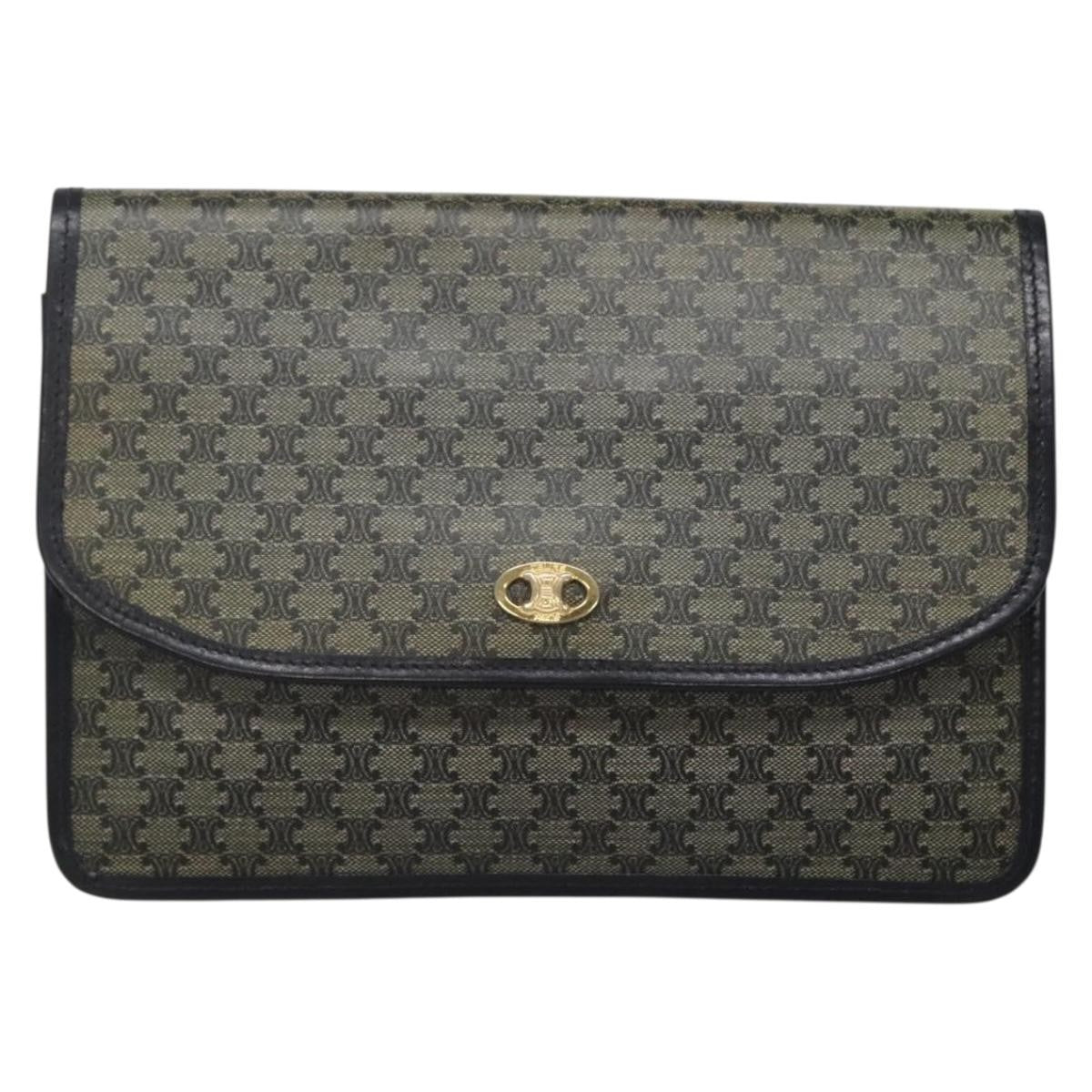 Celine Clutch Bag Canvas - image 1