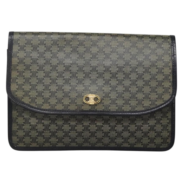 Celine Clutch Bag Canvas - image 1