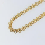 Christian Dior Vintage CD Clasp Chain Necklace Metal - image 4