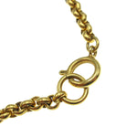 Chanel CC Heart Pendant Necklace Metal - image 5
