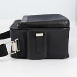 Versace Front Pocket Shoulder Bag Leather and Canvas - image 3