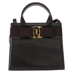 Salvatore Ferragamo Convertible Vara Bow Tote Leather Small - image 1
