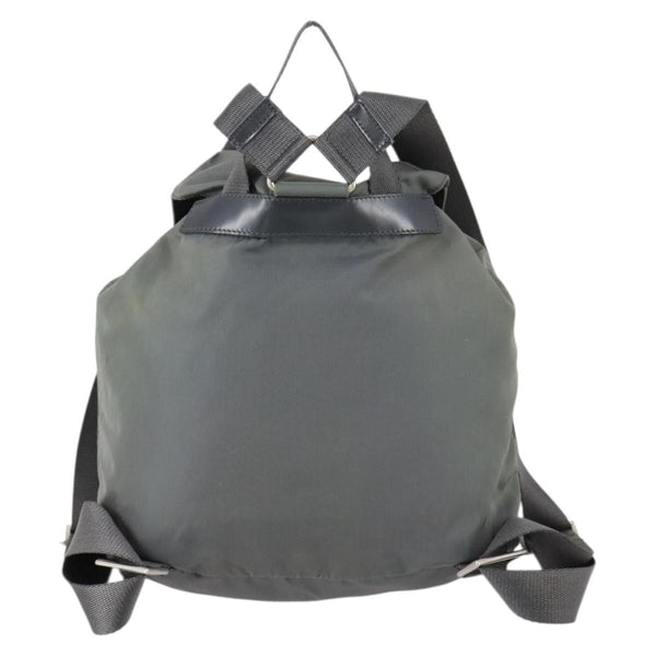 Prada Double Front Pocket Backpack Tessuto Small
