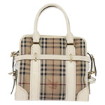 Burberry Minford Satchel Haymarket Coated Canvas Medium - image 2