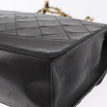 Chanel Vintage Mademoiselle Lock Trapezoid Flap Bag Quilted Lambskin Medium - image 12