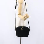 Salvatore Ferragamo Gancini Shoulder Bag Suede - image 12