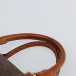 Celine Vintage Macadam Handbag Canvas and Leather - image 15
