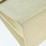 Salvatore Ferragamo Gancini Convertible Top Handle Bag Suede Mini - image 9