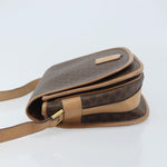 Celine Vintage Macadam Shoulder Bag Canvas and Leather - image 4