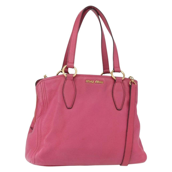 Miu Miu Phenix Convertible Tote Leather Medium - image 1