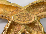 Chanel CC Brooch Textured Metal - image 5