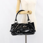Salvatore Ferragamo Gancini Tote Patent leather - image 13