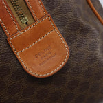 Celine Vintage Duffle Bag Canvas and Leather - image 6