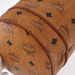 MCM Visetos Shoulder bag Canvas and Leather - image 10