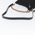 Gucci Vintage Bamboo Shoulder Bag Nylon - image 9