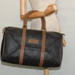 Christian Dior Vintage Honeycomb Handbag Canvas Leather - image 13
