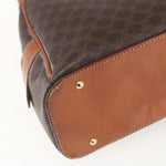 Celine Vintage Macadam Handbag Canvas and Leather - image 12