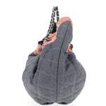 Chanel Stretch Spirit Cabas Quilted Denim Large - image 3