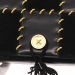 Salvatore Ferragamo Gancini Shoulder Bag Suede - image 18
