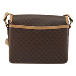 Celine Vintage Macadam Shoulder Bag Canvas and Leather - image 2